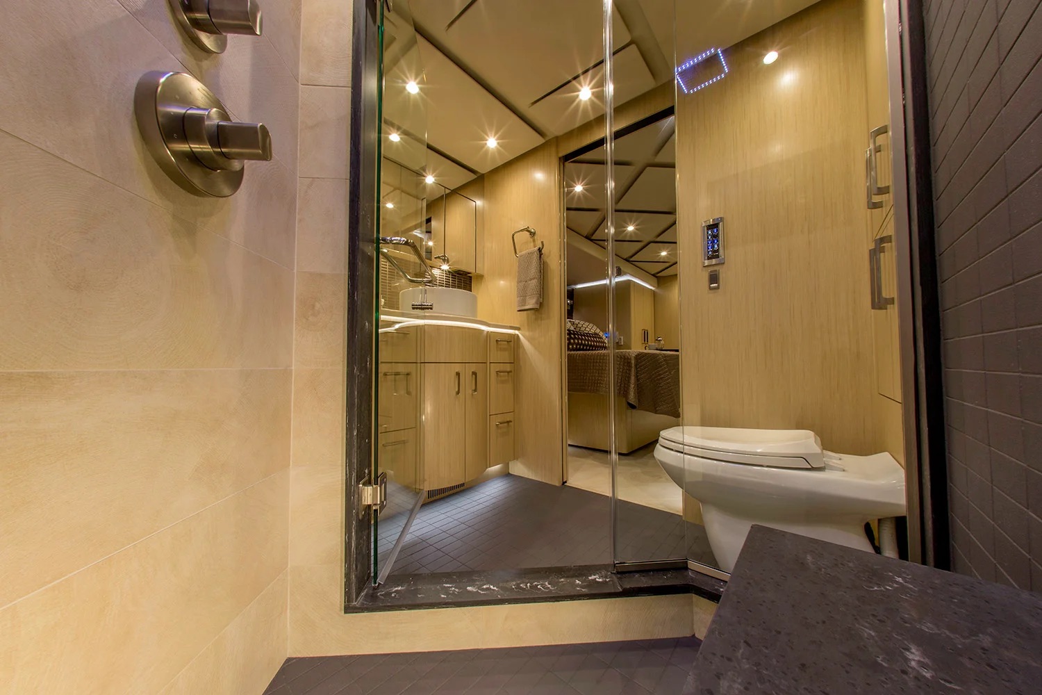 Bathroom interior view